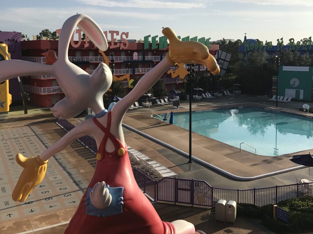 Roger Rabbit at Walt Disney World's Pop Century Resort