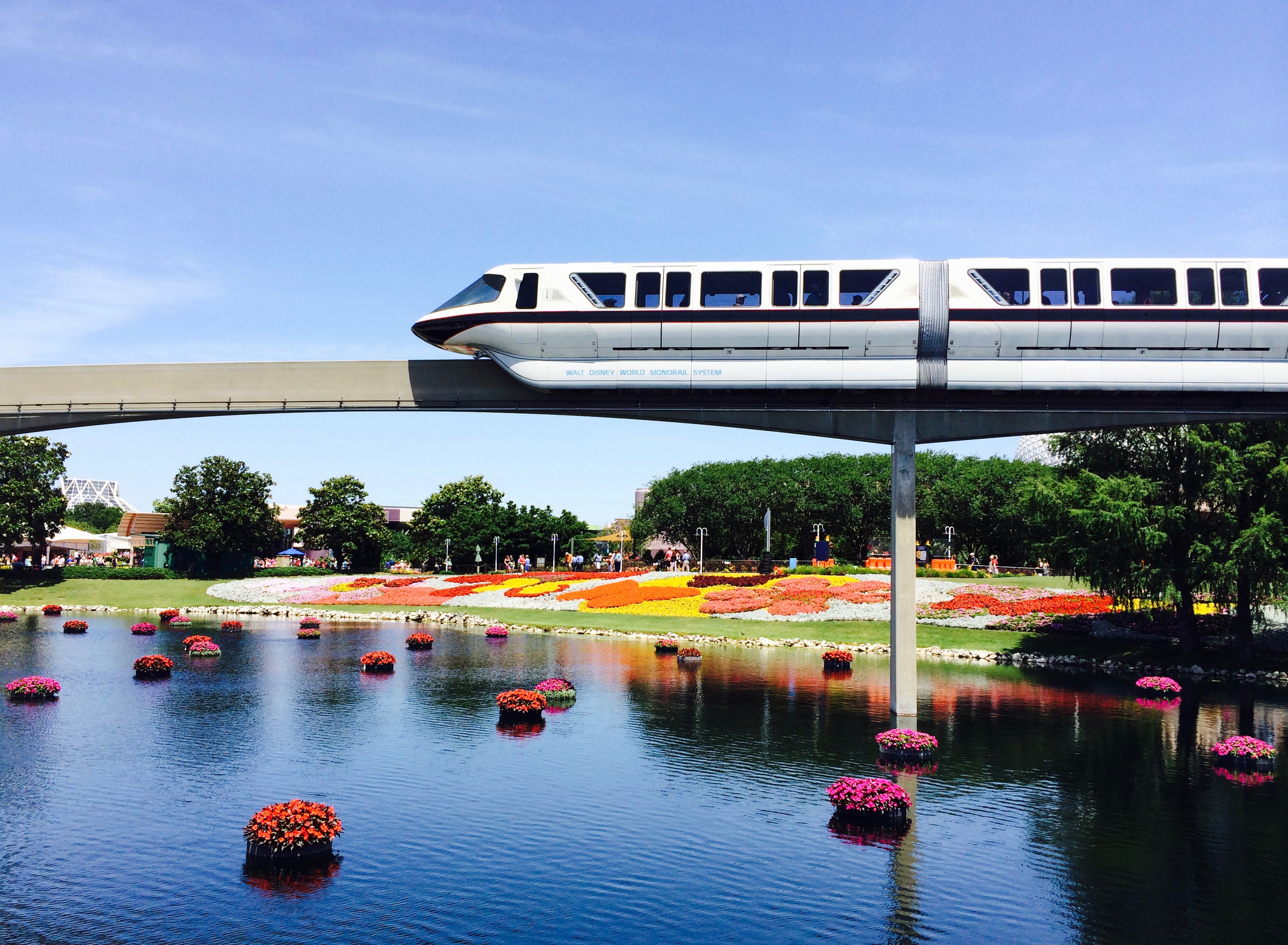 Monorail Track Walt Disney World