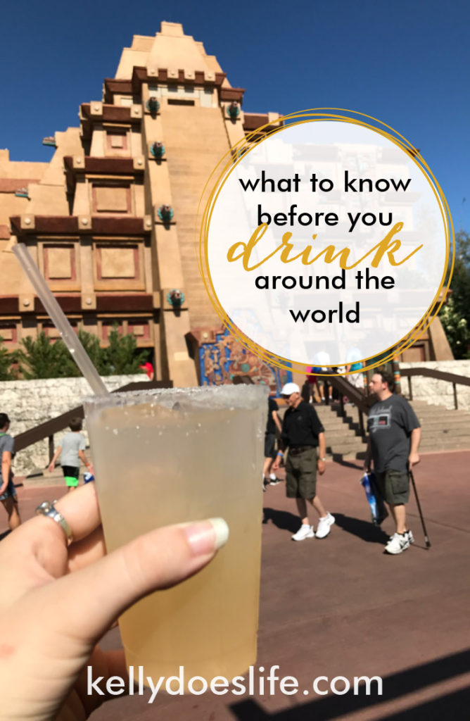 Drinking Around the World at Epcot