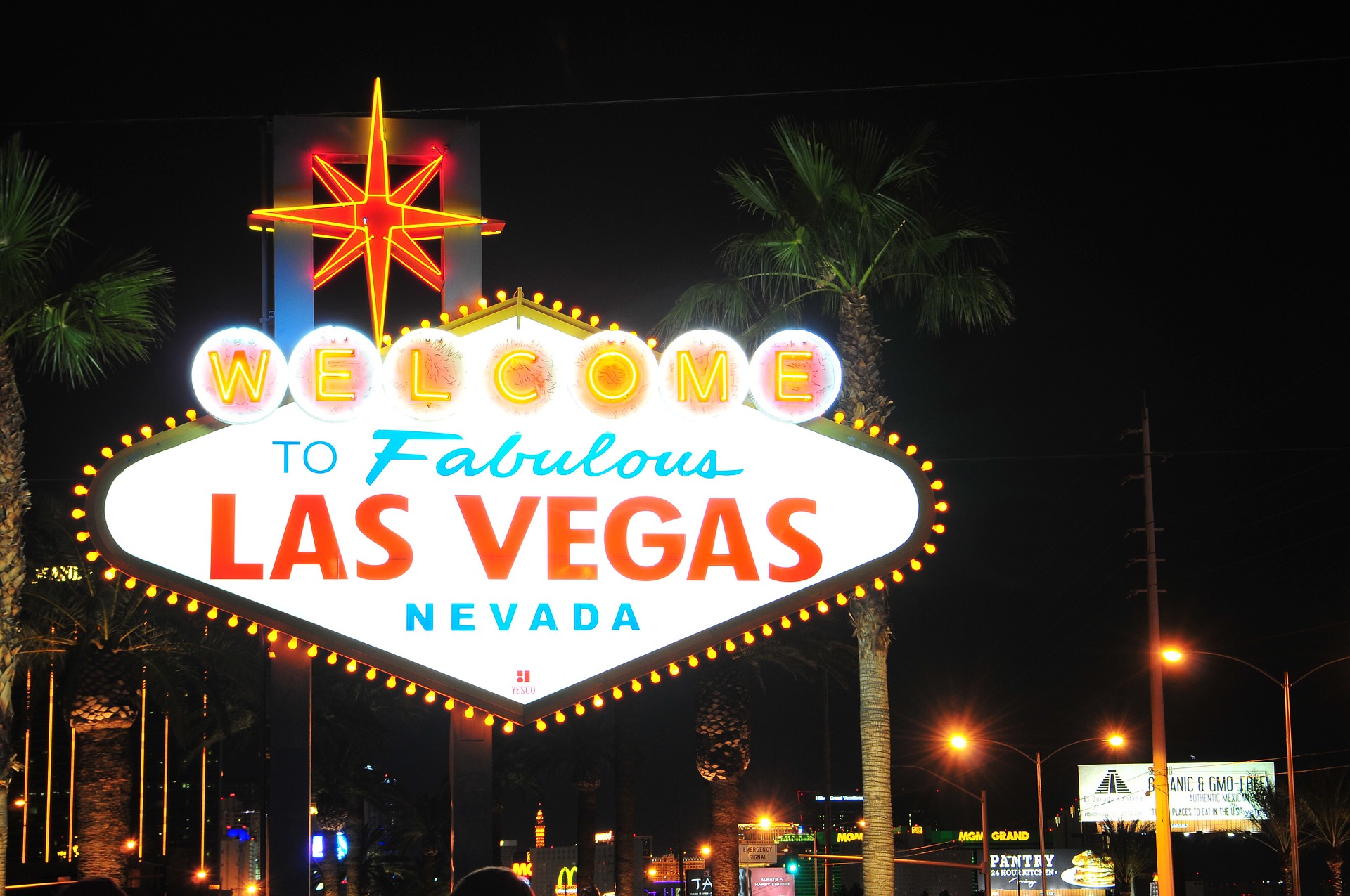 Welcome to Fabulous Las Vegas Nevada Sign