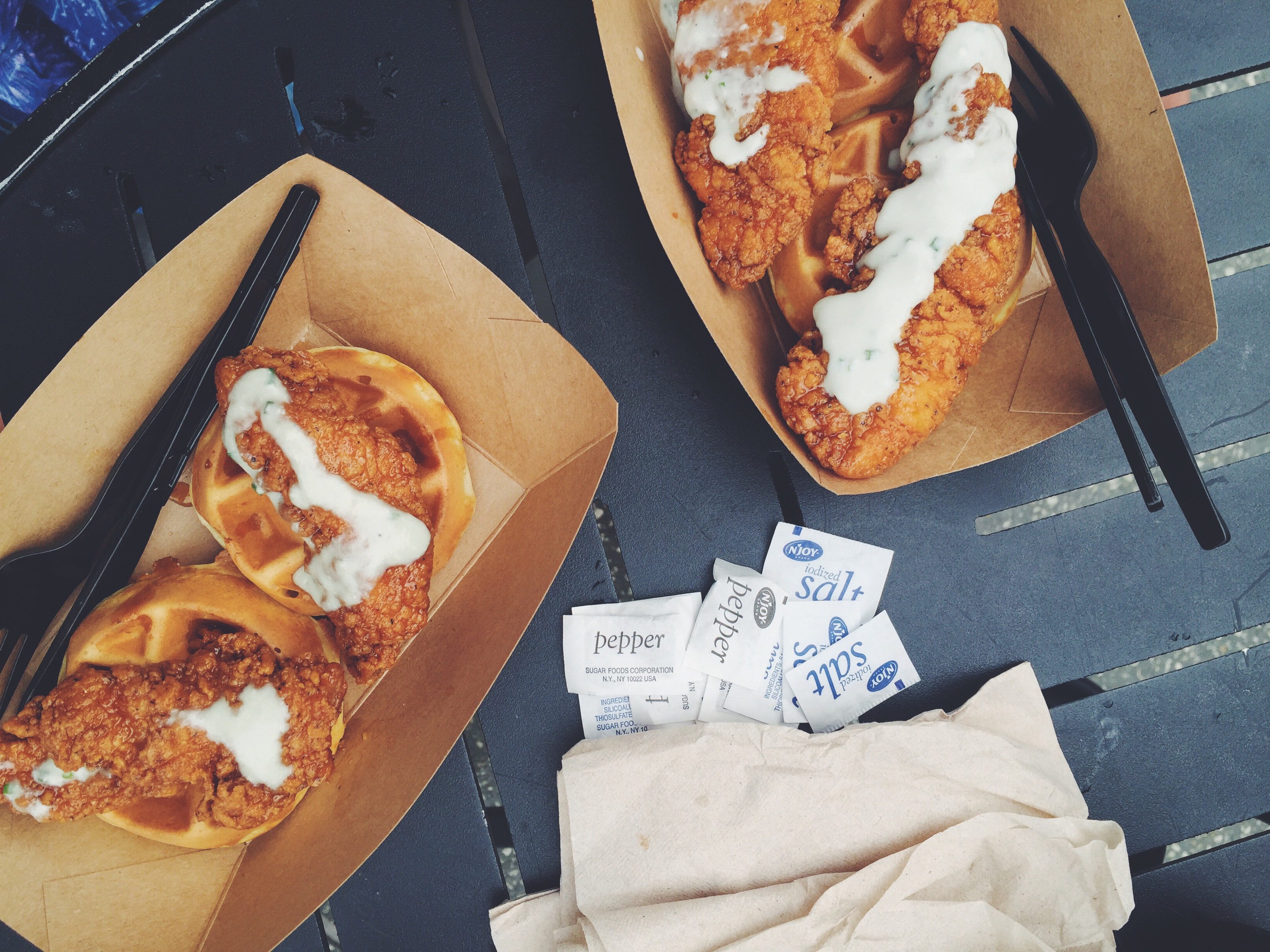 Chicken and Waffles in Disney Springs