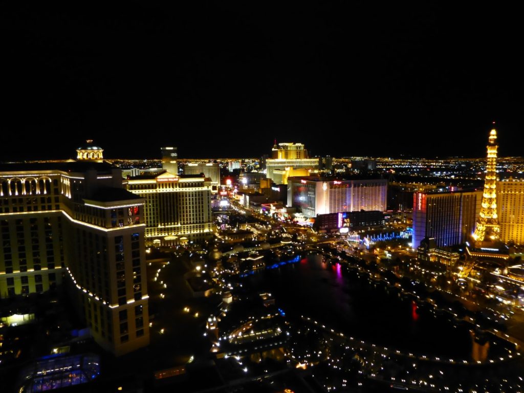Las Vegas at Night Skyline