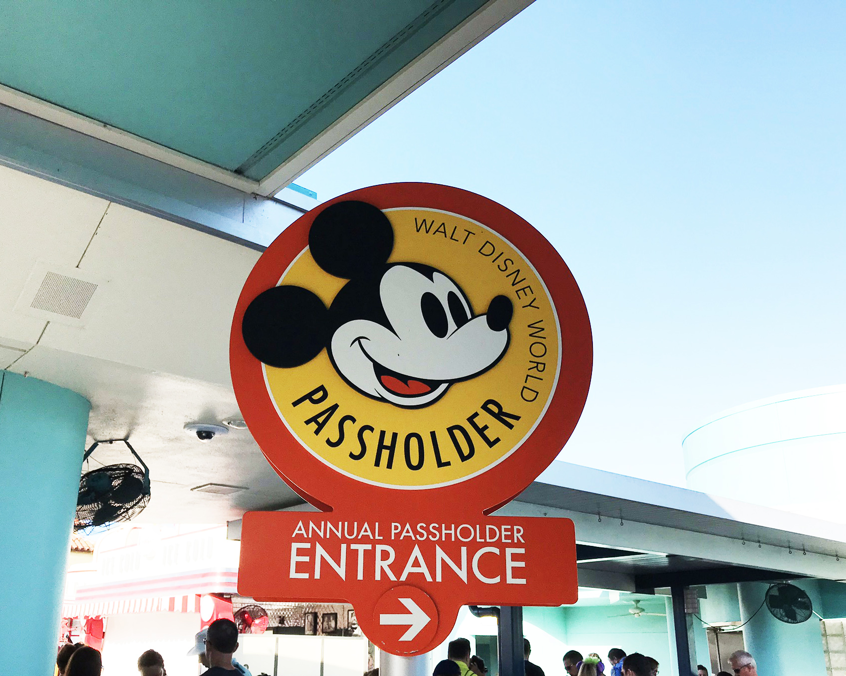 Disney Annual Passholder Hollywood Studios Entrance
