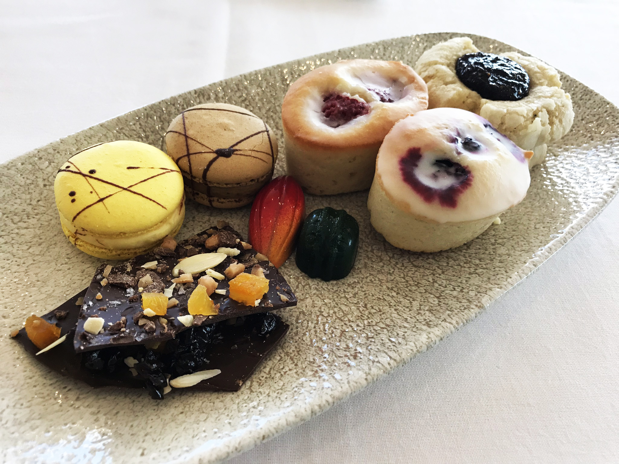 Dessert Options at Contemporary's California Grill Brunch