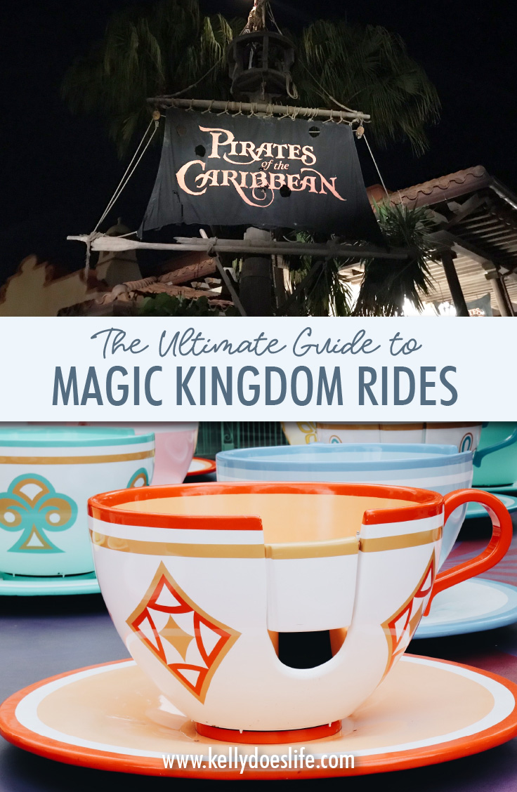 Attractions in Magic Kingdom