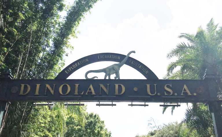 Walt Disney World Animal Kingdom Dinoland USA Entrance