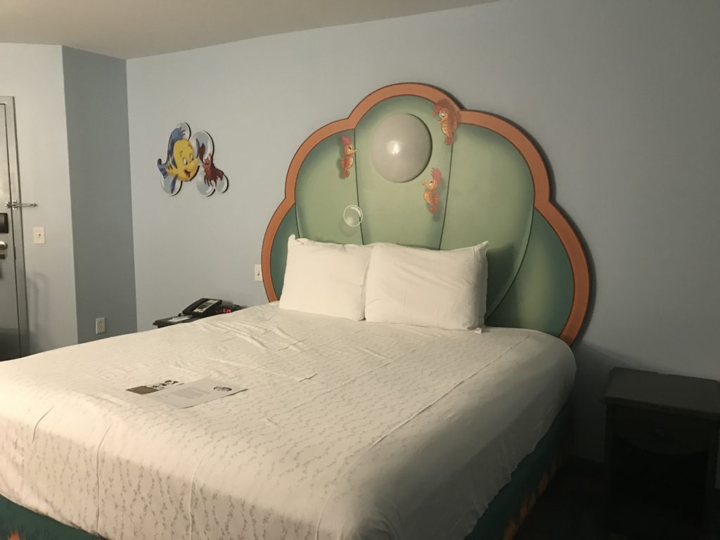 Art of Animation Little Mermaid Room Bed