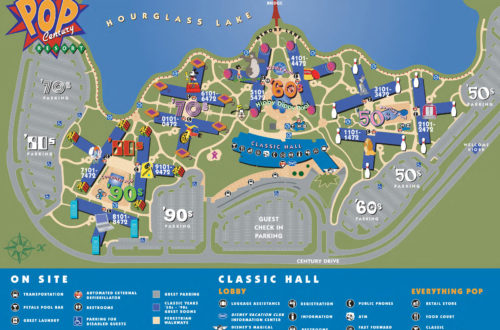 Map of Pop Century