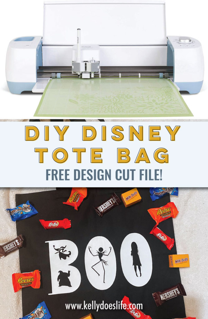 Nightmare Before Christmas DIY Tote Bag